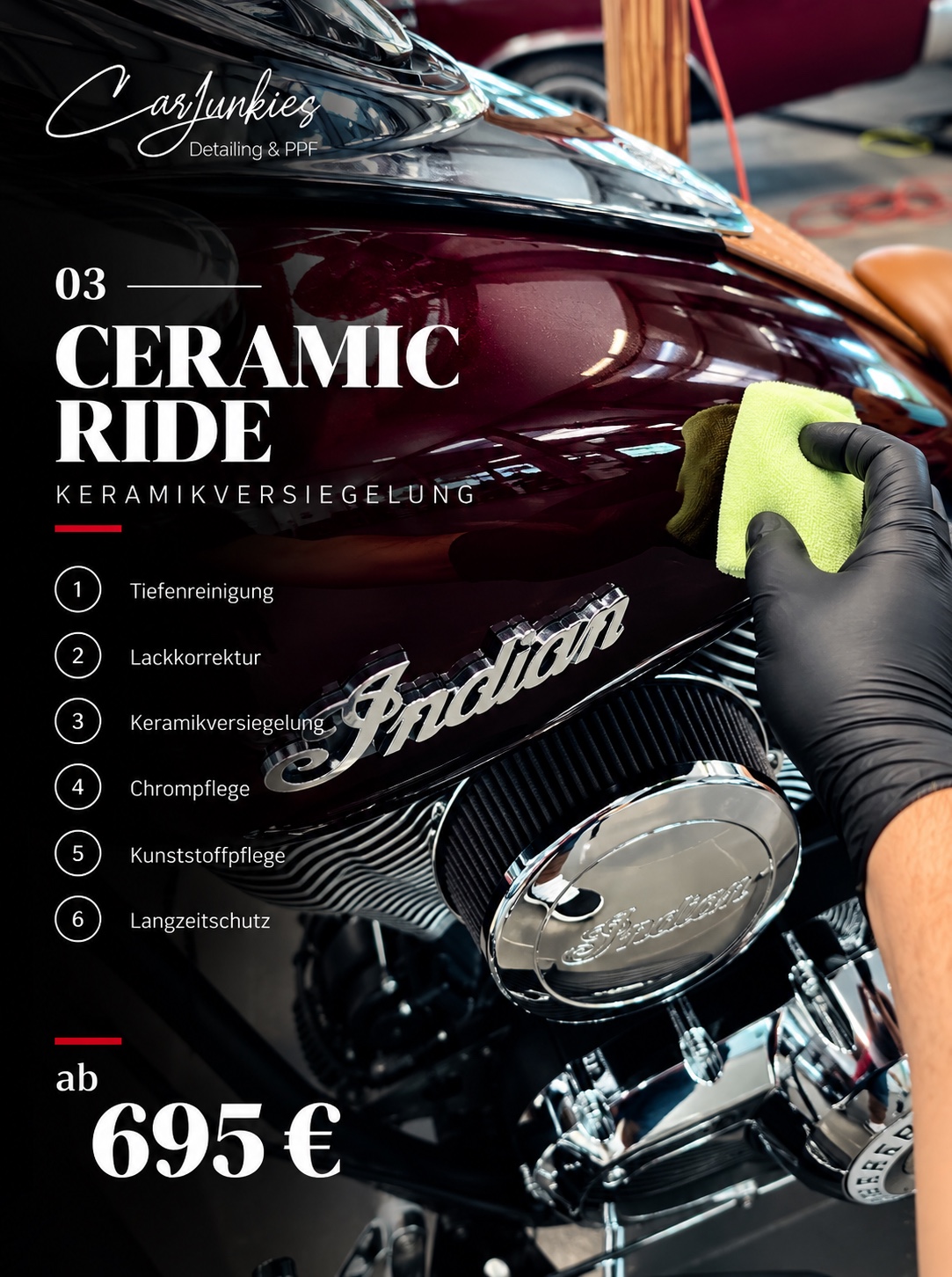 03 Ceramic Ride – Motorradpflege ab 695 Euro